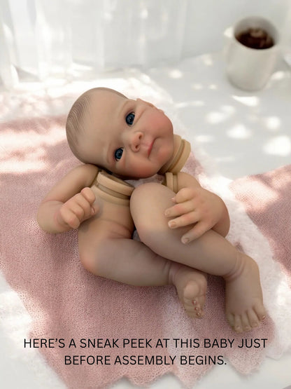 Betsy – Open Eyed Reborn Baby Doll | Realistic Newborn Girl – Crafted with Care in the UK
