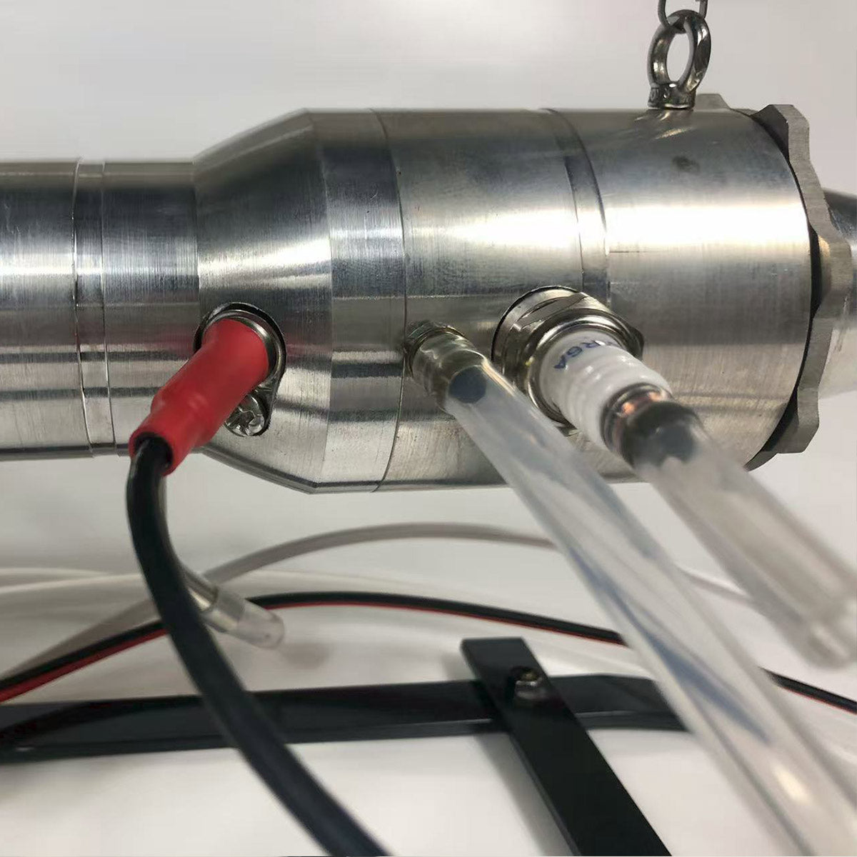 Miniature Turbofan Engine Model Precision-Crafted Removable and Maintainable Jet Engine with Liquid Gas Combustion