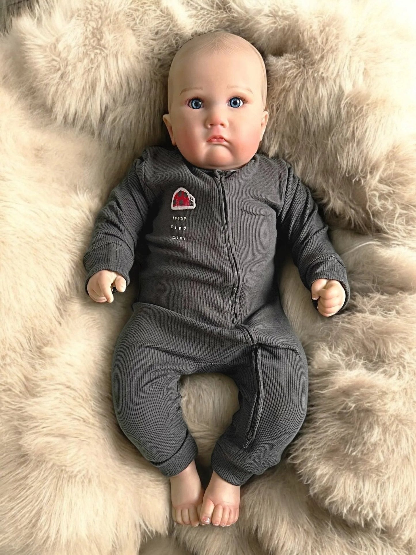Caleb – Open Eyed Reborn Toddler Doll | Realistic Awake Boy – Crafted with Care in the UK