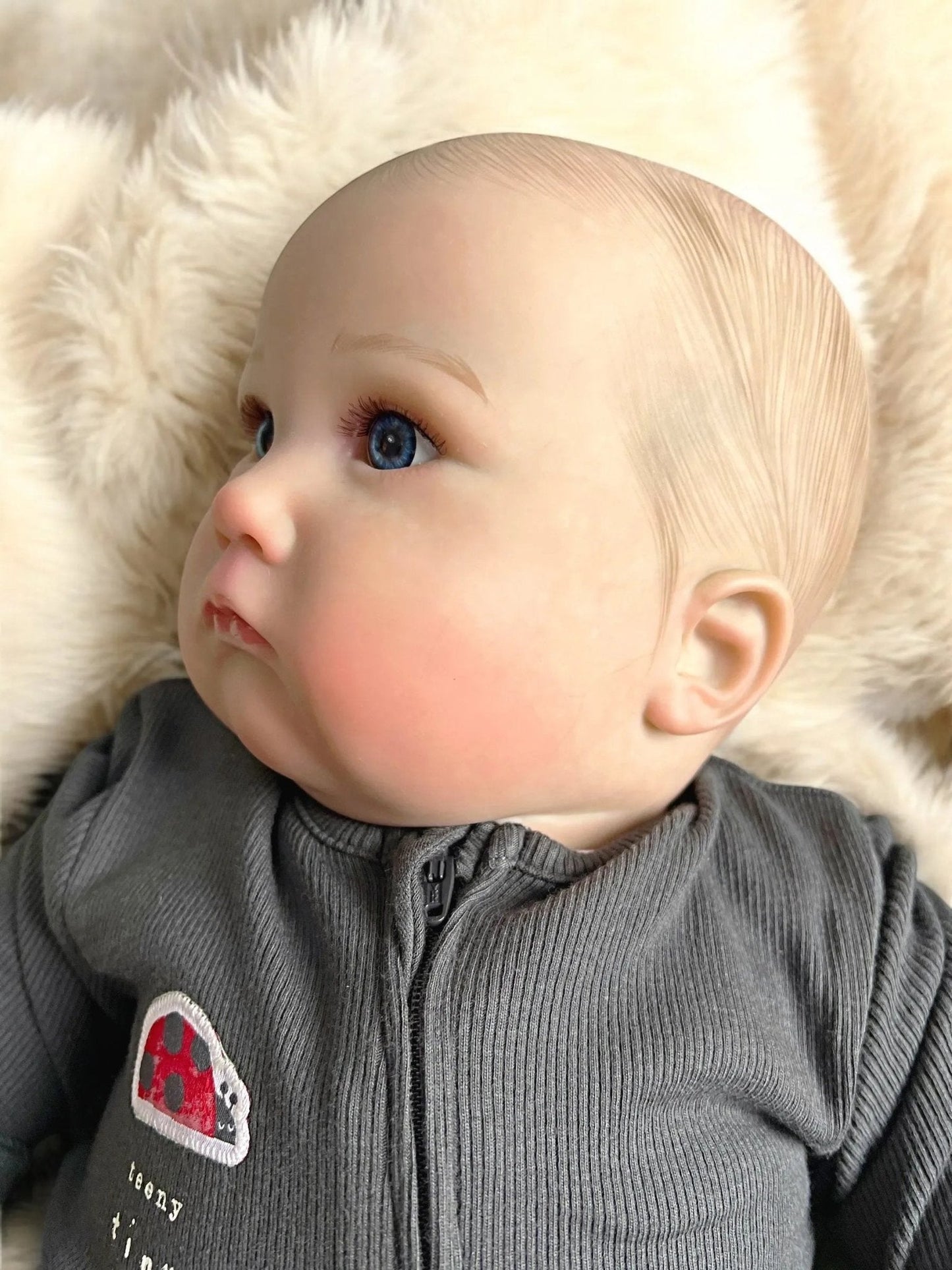 Caleb – Open Eyed Reborn Toddler Doll | Realistic Awake Boy – Crafted with Care in the UK