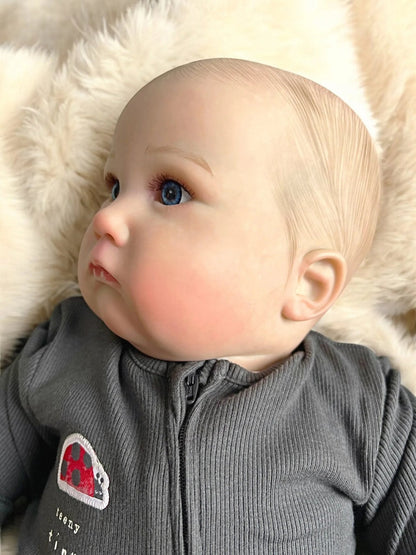 Caleb – Open Eyed Reborn Toddler Doll | Realistic Awake Boy – Crafted with Care in the UK
