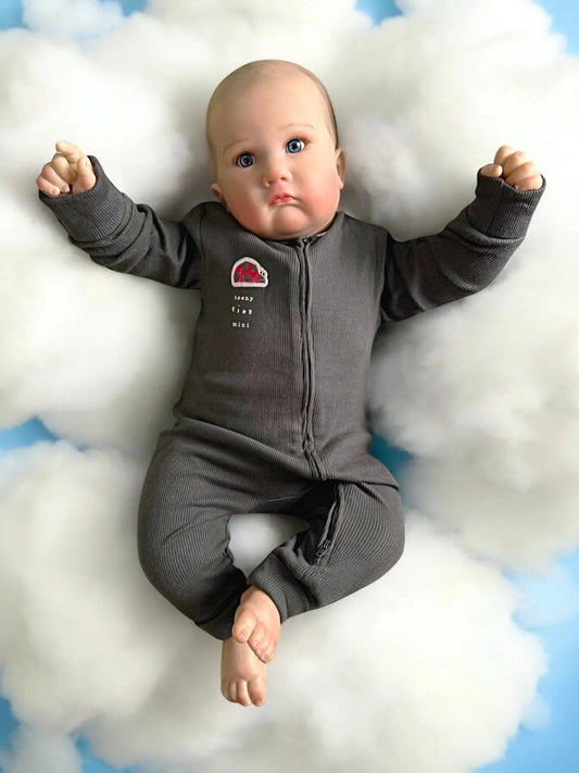 Caleb – Open Eyed Reborn Toddler Doll | Realistic Awake Boy – Crafted with Care in the UK