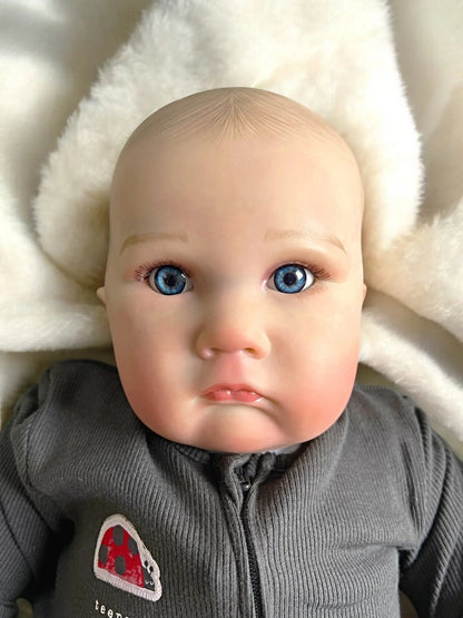 Caleb – Open Eyed Reborn Toddler Doll | Realistic Awake Boy – Crafted with Care in the UK