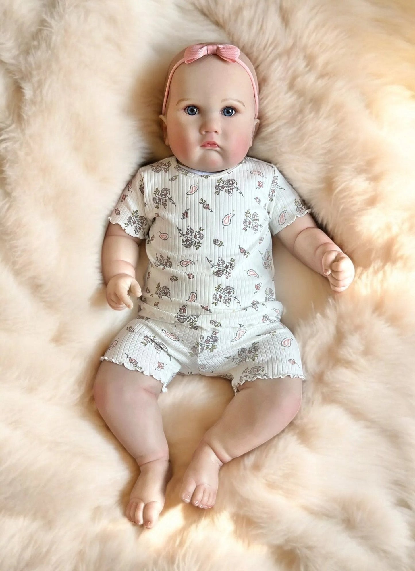Charlie – Open Eyed Reborn Toddler Doll | Realistic Awake Girl – Crafted with Care in the UK