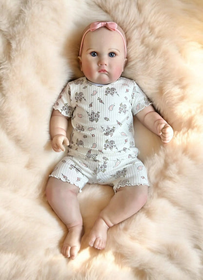 Charlie – Open Eyed Reborn Toddler Doll | Realistic Awake Girl – Crafted with Care in the UK