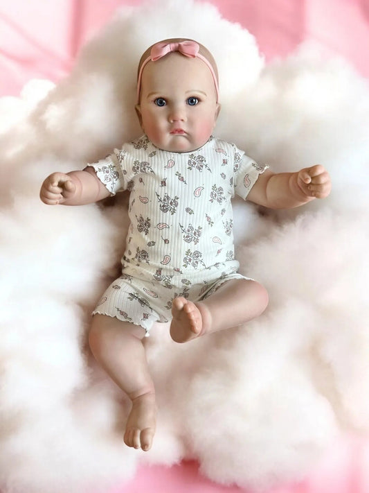 Charlie – Open Eyed Reborn Toddler Doll | Realistic Awake Girl – Crafted with Care in the UK