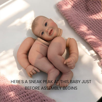 Coco – Open Eyed Reborn Toddler Doll | Realistic Awake Girl – Crafted with Care in the UK