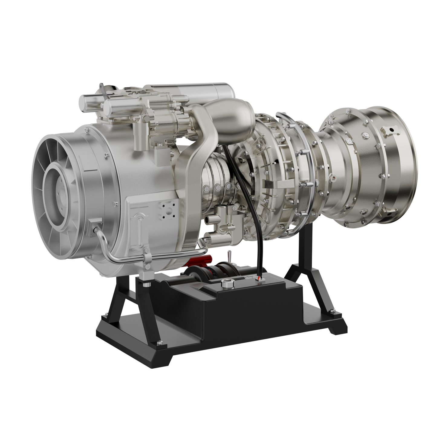 T700 Turboshaft Engine Model Kit that Works - Build Your Own Turboshaft Engine - TECHING 1/4 Metal Simulation Electric Military Helicopter Turboshaft Engine Model DM136