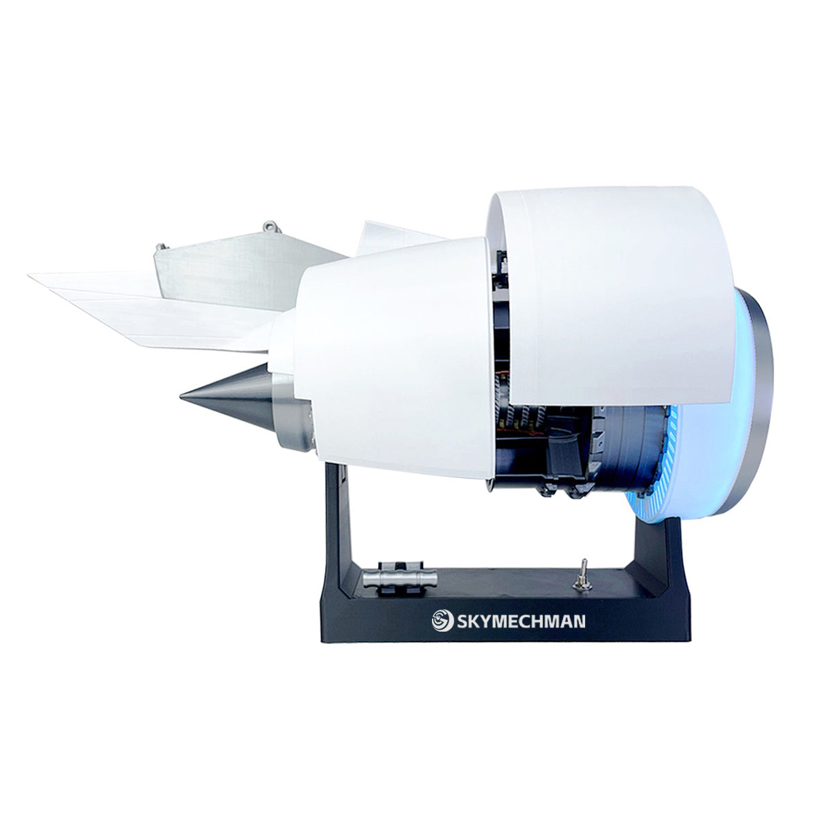 SKYMECHMAN 1/24 Scale A38X Turbofan Engine Model Kit - Build Your Own Turbofan Engine that Works
