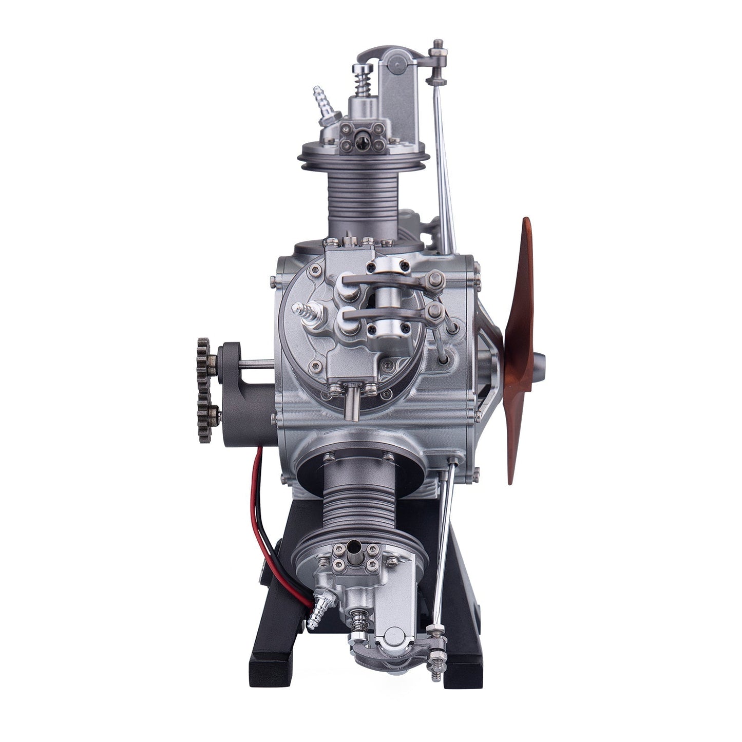 5 Cylinder Radial Engine Model Kit that Works - Build Your Own Radial Engine - TECHING 1: 6 Full Metal Radial Engine Model Kit 230+Pcs