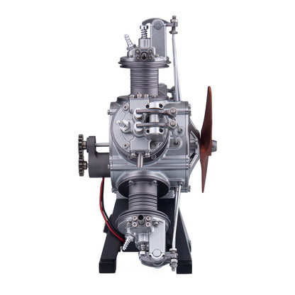 5 Cylinder Radial Engine Model Kit that Works - Build Your Own Radial Engine - TECHING 1: 6 Full Metal Radial Engine Model Kit 230+Pcs