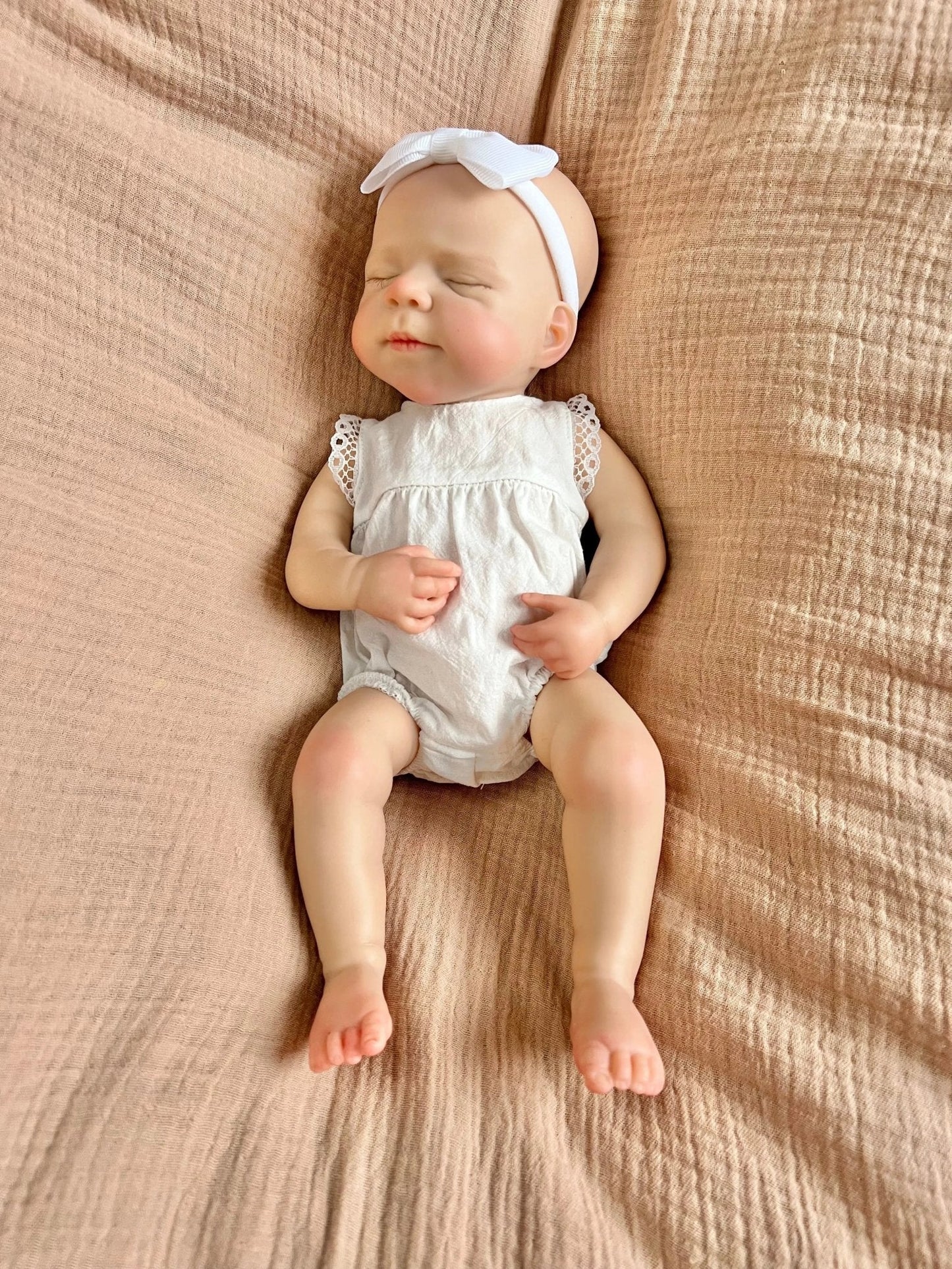 Eadie – Full Body Silicone Reborn Baby Doll | Realistic Newborn Girl