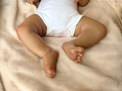Ember – Open Eyed Biracial Reborn Baby Doll | Realistic Newborn Girl – Crafted with Care in the UK