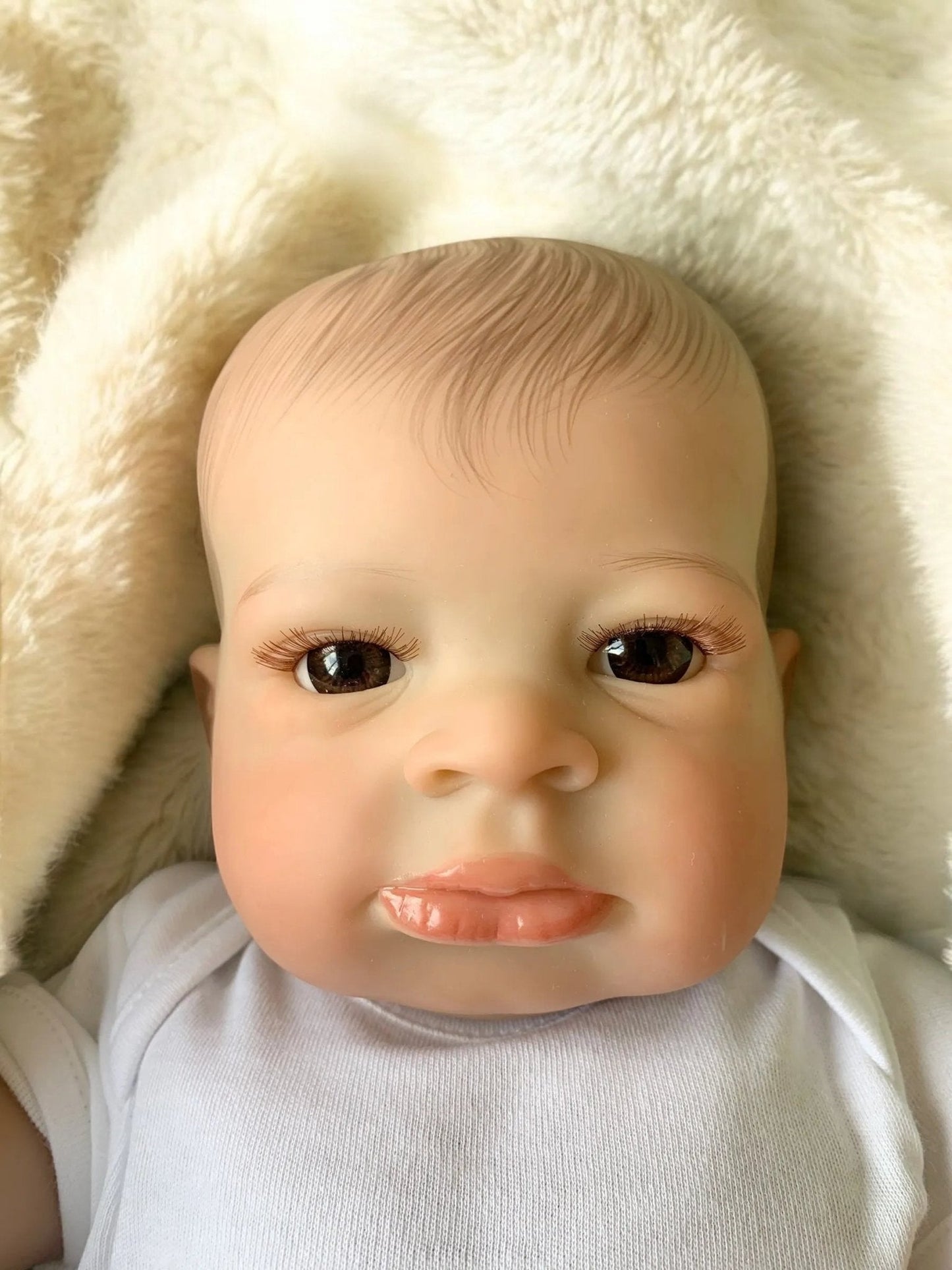 Ezra – Open Eyed Reborn Baby Doll | Realistic Newborn Boy – Crafted with Care in the UK