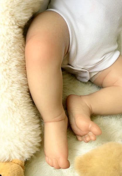 Ezra – Open Eyed Reborn Baby Doll | Realistic Newborn Boy – Crafted with Care in the UK
