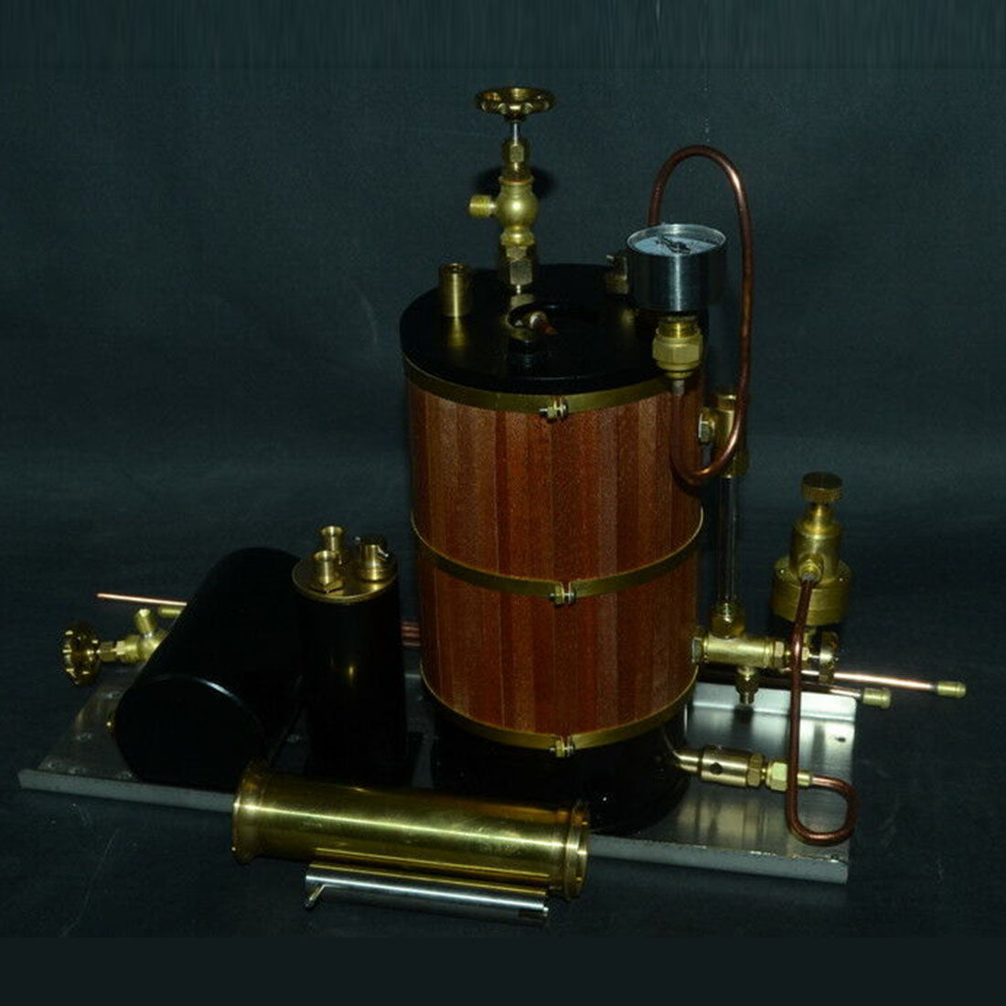 Vertical Boiler Steam Boiler Model for Steam Ship Engine Model - 230ml