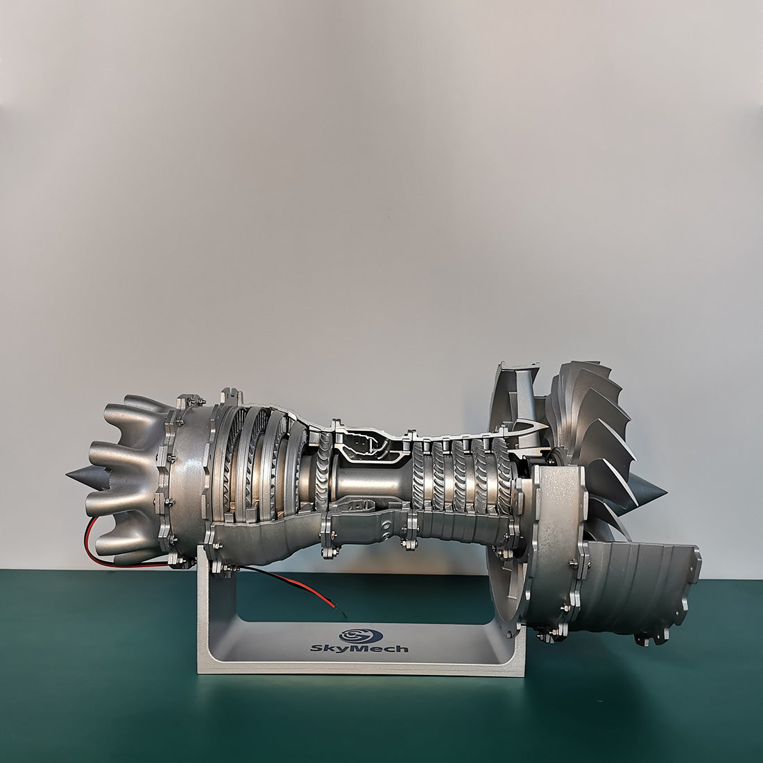 SKYMECH TRENT 900 Turbofan Engine Model Kit - Build Your Own Jet Engine that Works - Working Aircraft Engine Model Educational Toy