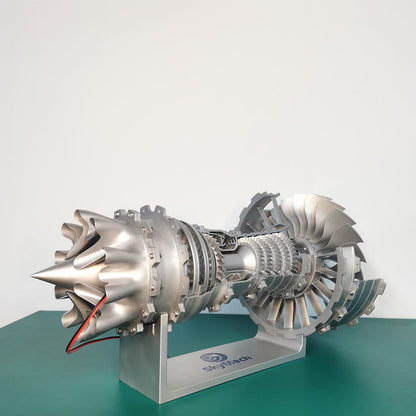 SKYMECH TRENT 900 Turbofan Engine Model Kit - Build Your Own Jet Engine that Works - Working Aircraft Engine Model Educational Toy