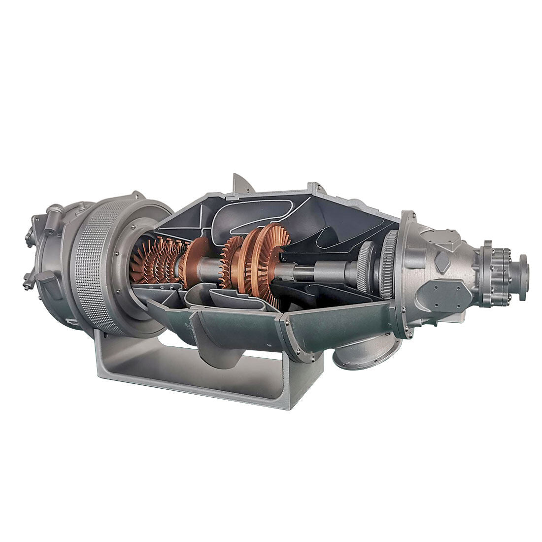 SKYMECH PT6A Turboprop Engine Model Kit -Build Your Own Turboprop Engine that Works -3D Printing DIY Aircraft