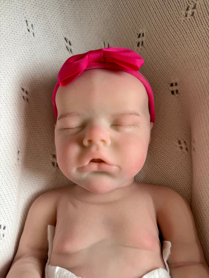 Thea – Full Body Silicone Reborn Baby Doll | Realistic Newborn Girl