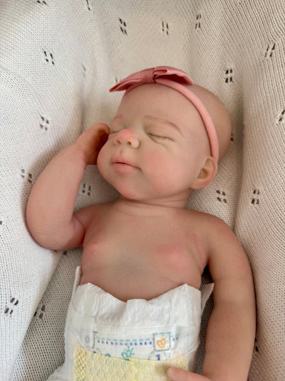Harper – Full Body Silicone Reborn Baby Doll | Realistic Newborn Girl
