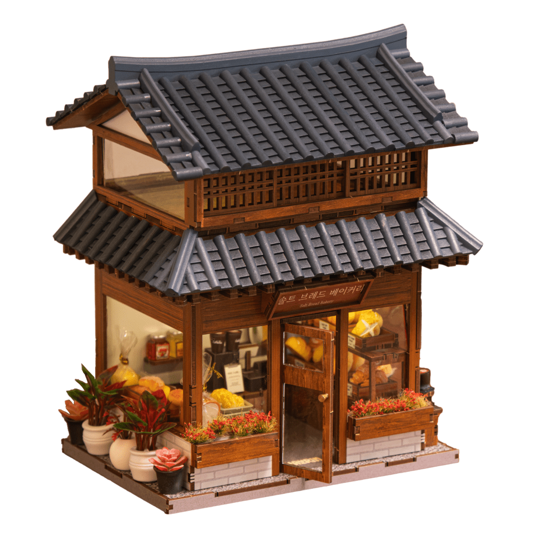 Ikseon-dong Hanok Bakery Miniature House Kit
