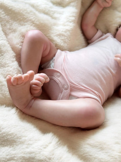 Lacey – Closed Eyed Reborn Baby Doll | Realistic Newborn Girl – Crafted with Care in the UK