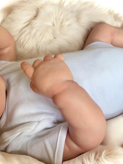 Layla – Realistic Closed-Eyed Reborn Baby Girl Doll | Handcrafted Newborn from the UK