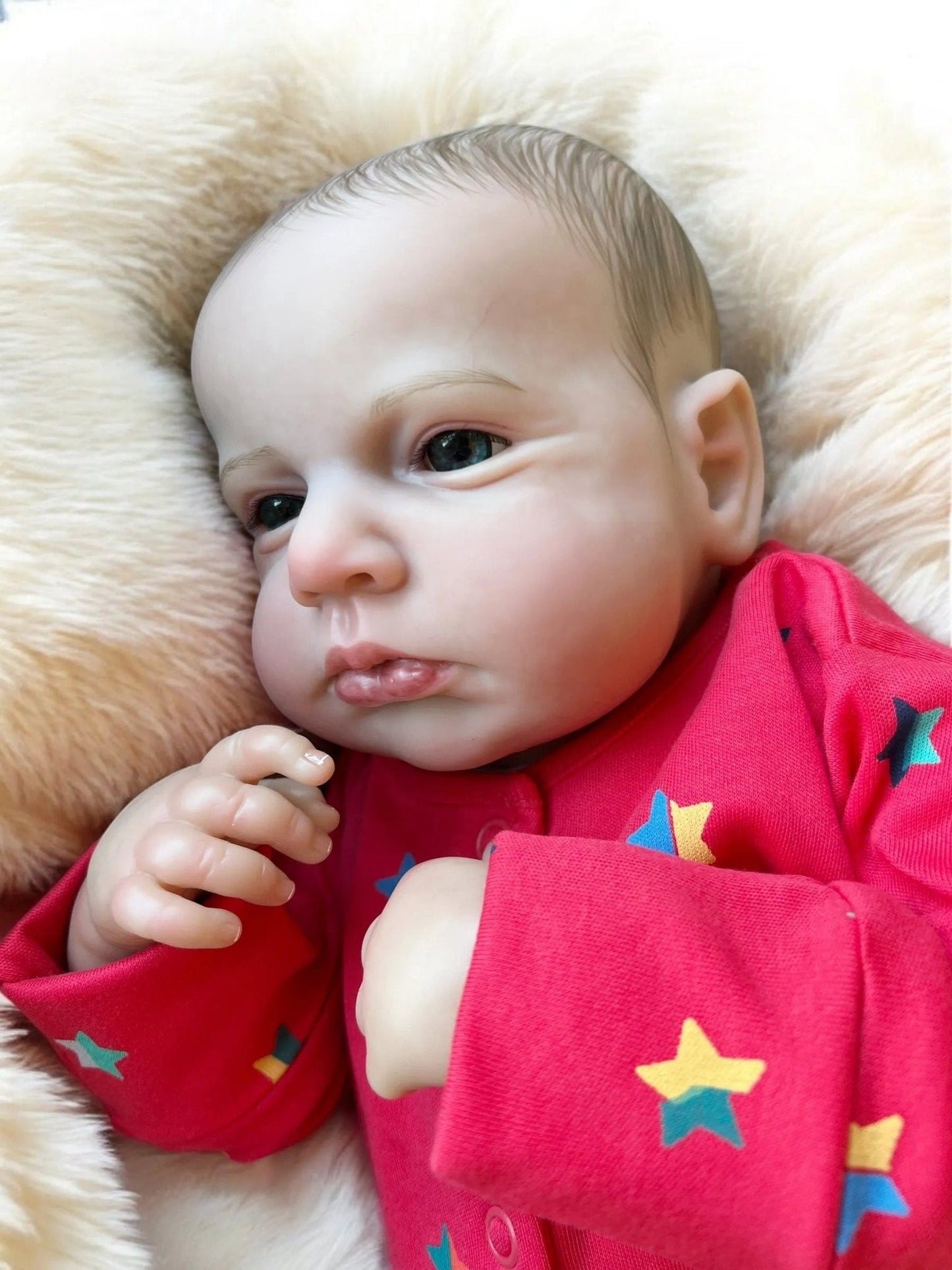 Leo – Open Eyed Reborn Baby Doll | Realistic Newborn Boy – Crafted with Care in the UK