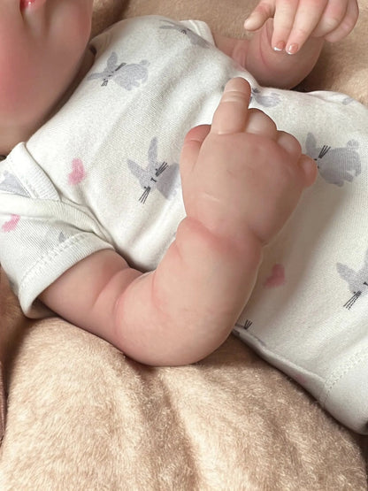 Lilly – Open Eyed Reborn Baby Doll | Realistic Newborn Girl – Crafted with Care in the UK