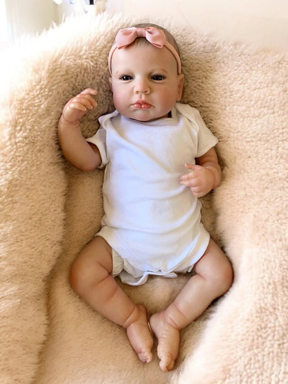 Lilly – Open Eyed Reborn Baby Doll | Realistic Newborn Girl – Crafted with Care in the UK