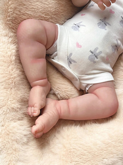 Lilly – Open Eyed Reborn Baby Doll | Realistic Newborn Girl – Crafted with Care in the UK
