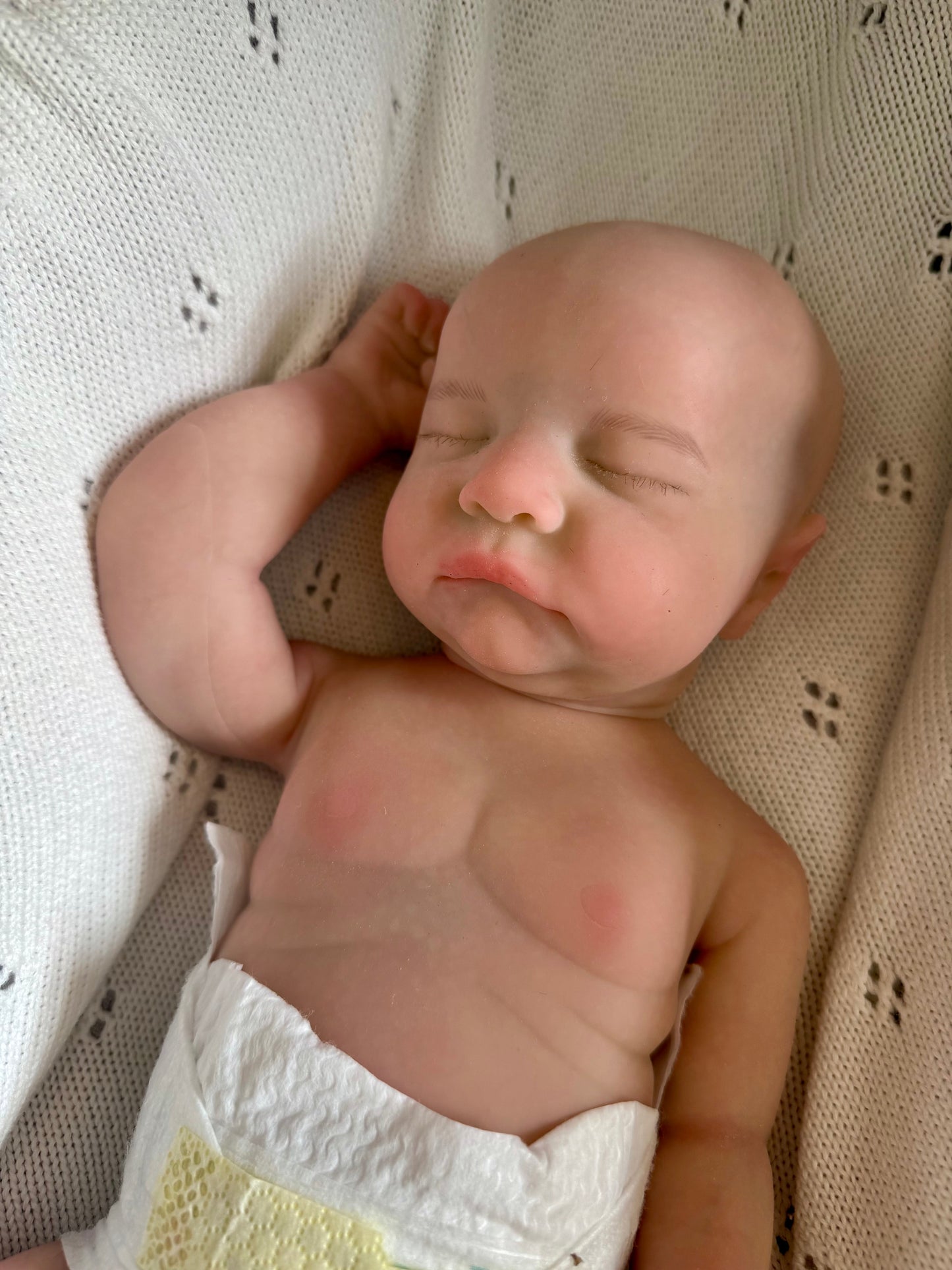 Logan – Full Body Silicone Reborn Baby Doll | Realistic Newborn Boy