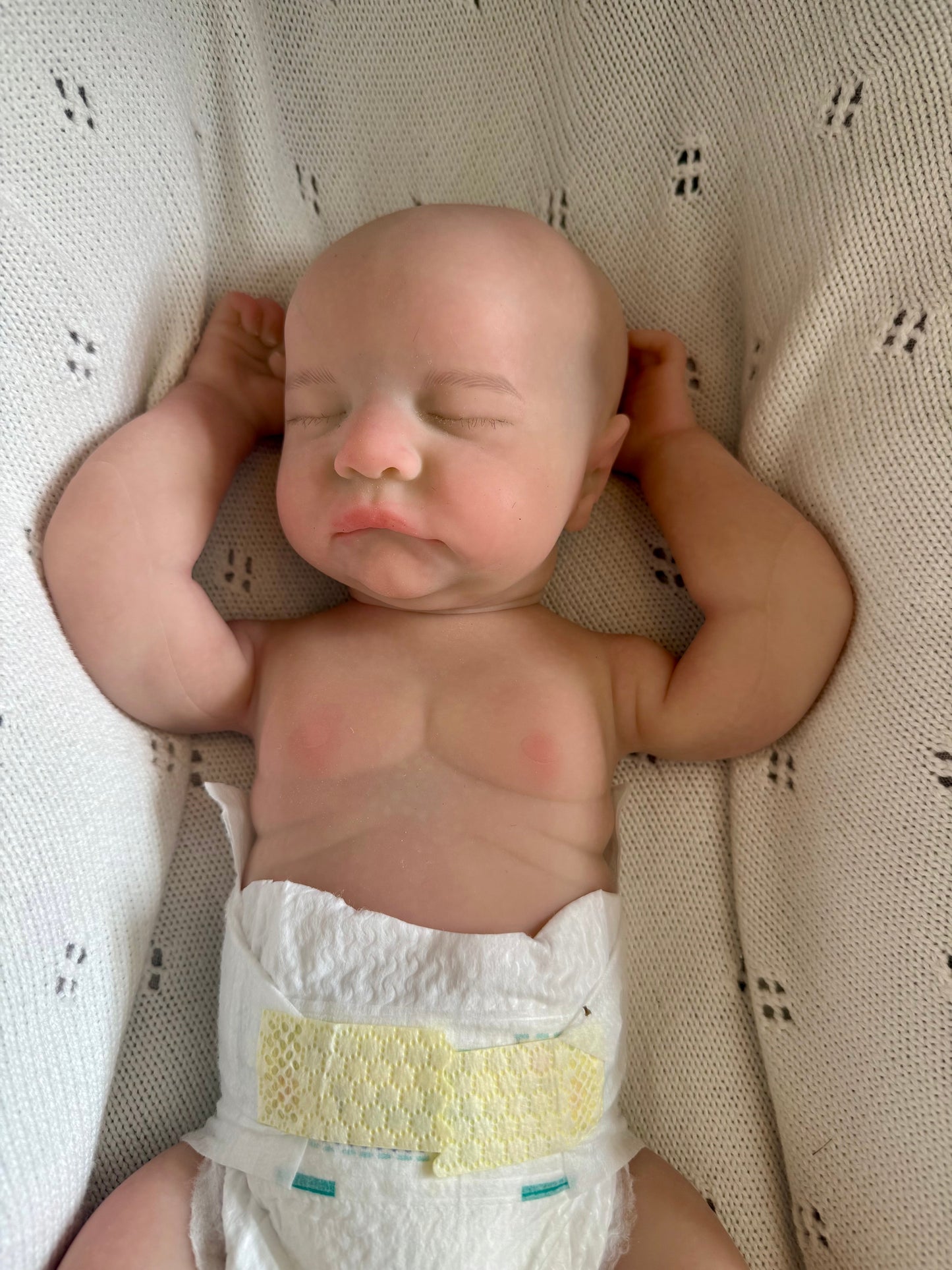 Logan – Full Body Silicone Reborn Baby Doll | Realistic Newborn Boy
