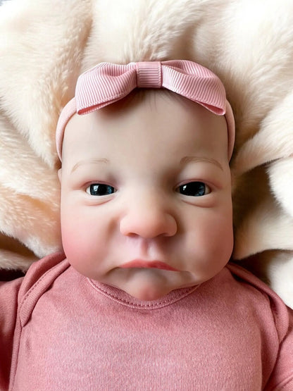 Lucy – Open Eyed Reborn Baby Doll | Realistic Newborn Girl – Crafted with Care in the UK