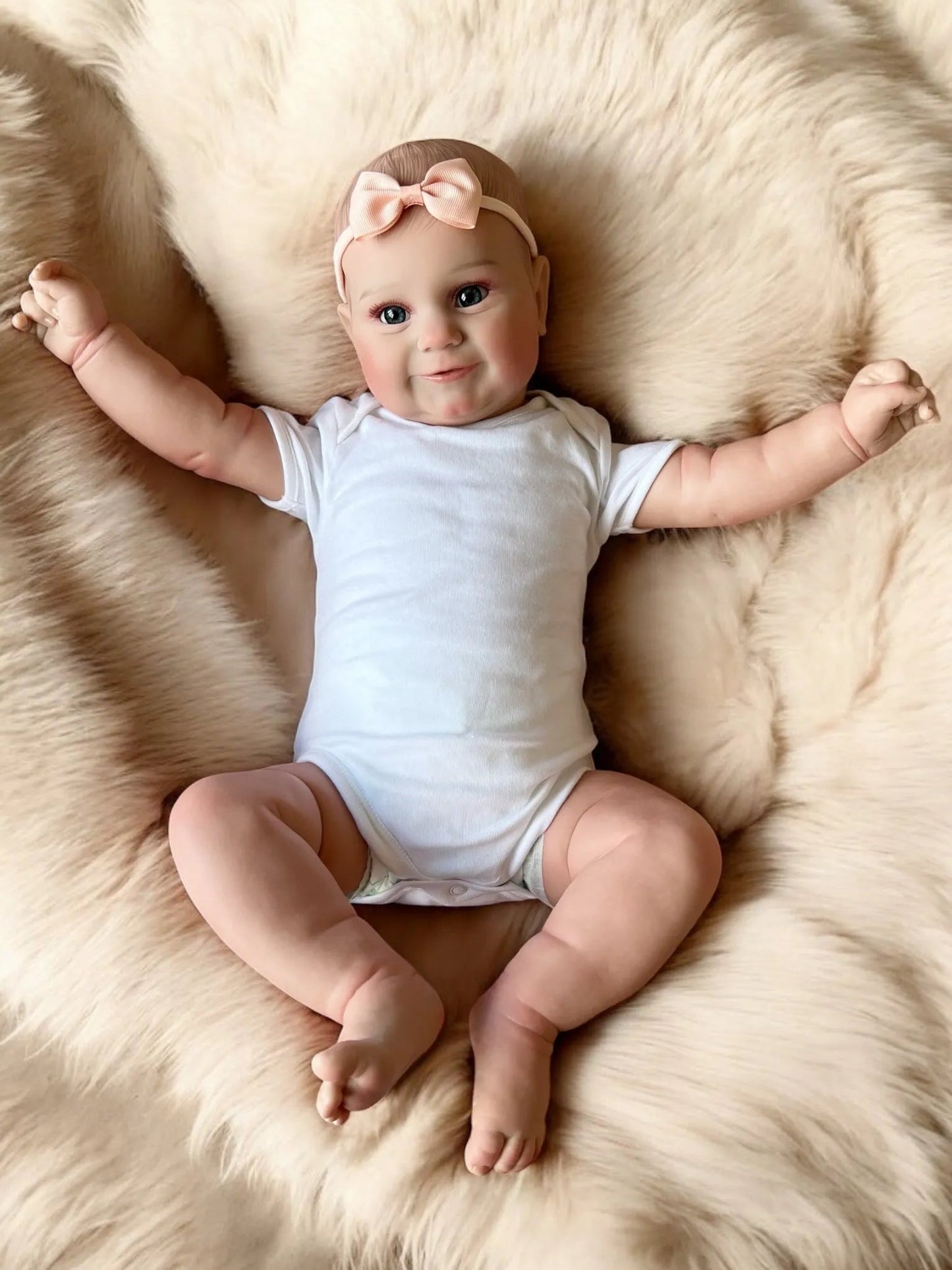 Maddison – Open Eyed Reborn Toddler Doll | Realistic Awake Girl – Crafted with Care in the UK