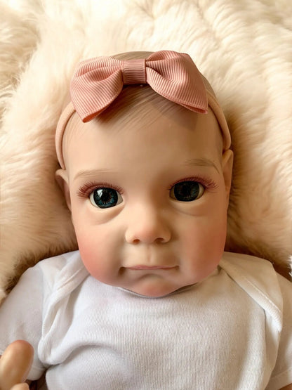 Maisy – Open Eyed Reborn Baby Doll | Realistic Newborn Girl – Crafted with Care in the UK