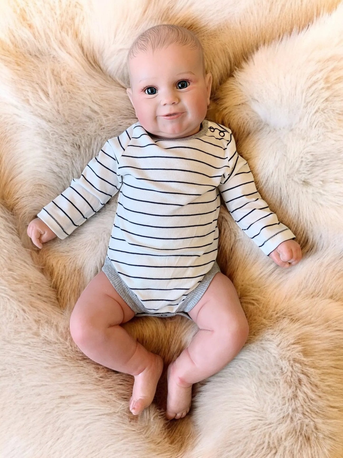 Morgan – Open Eyed Reborn Toddler Doll | Realistic Awake Boy – Crafted with Care in the UK