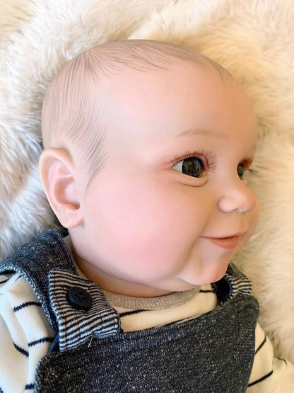 Morgan – Open Eyed Reborn Toddler Doll | Realistic Awake Boy – Crafted with Care in the UK
