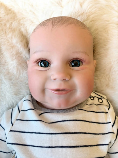 Morgan – Open Eyed Reborn Toddler Doll | Realistic Awake Boy – Crafted with Care in the UK