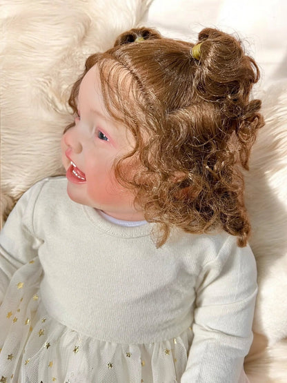 Myla – Open Eyed Reborn Toddler Doll | Realistic Awake Girl – Crafted with Care in the UK