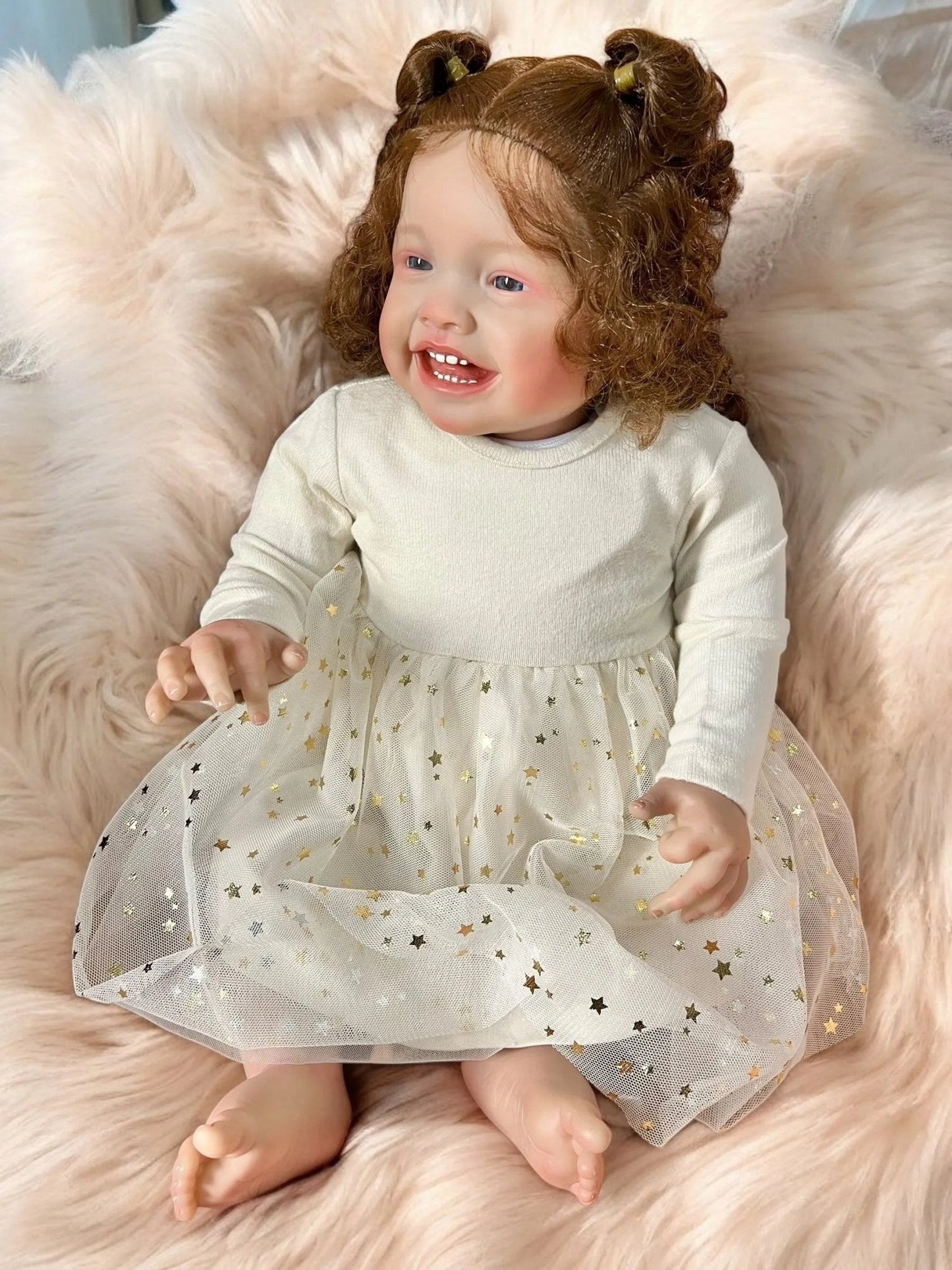 Myla – Open Eyed Reborn Toddler Doll | Realistic Awake Girl – Crafted with Care in the UK