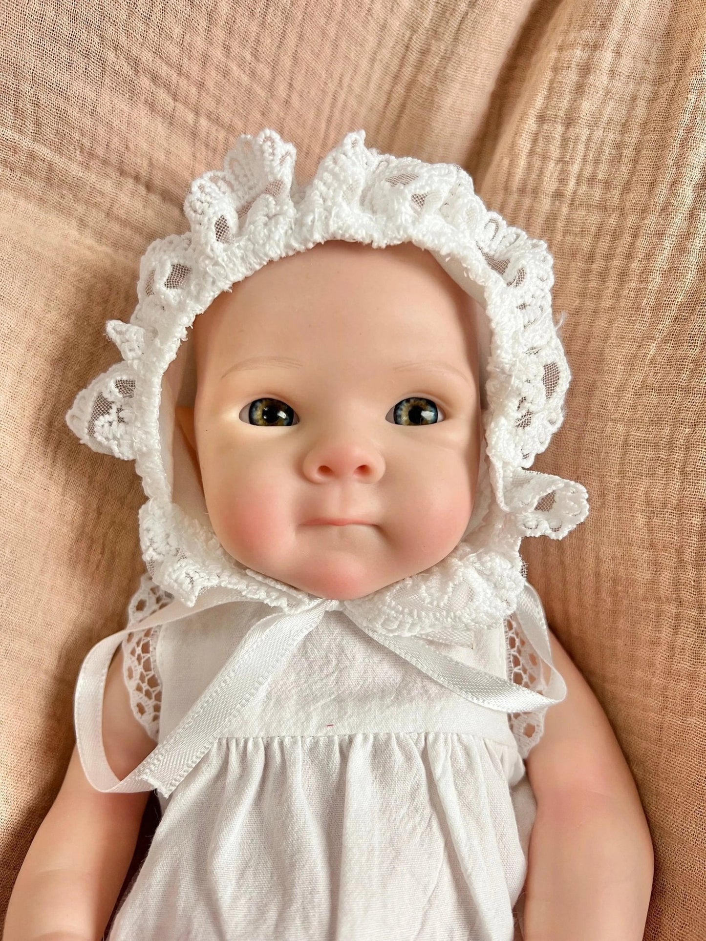 Olivia – Full Body Silicone Reborn Baby Doll | Realistic Newborn Girl