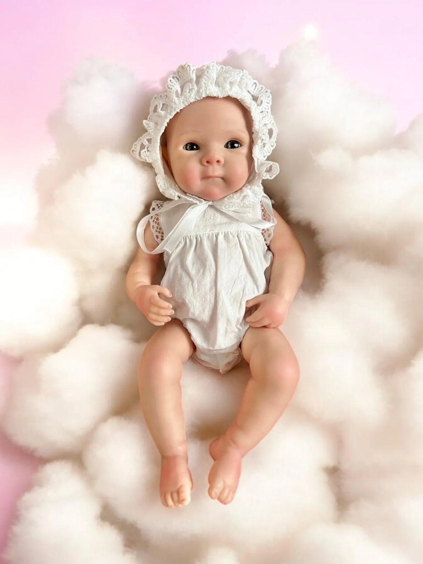 Olivia – Full Body Silicone Reborn Baby Doll | Realistic Newborn Girl