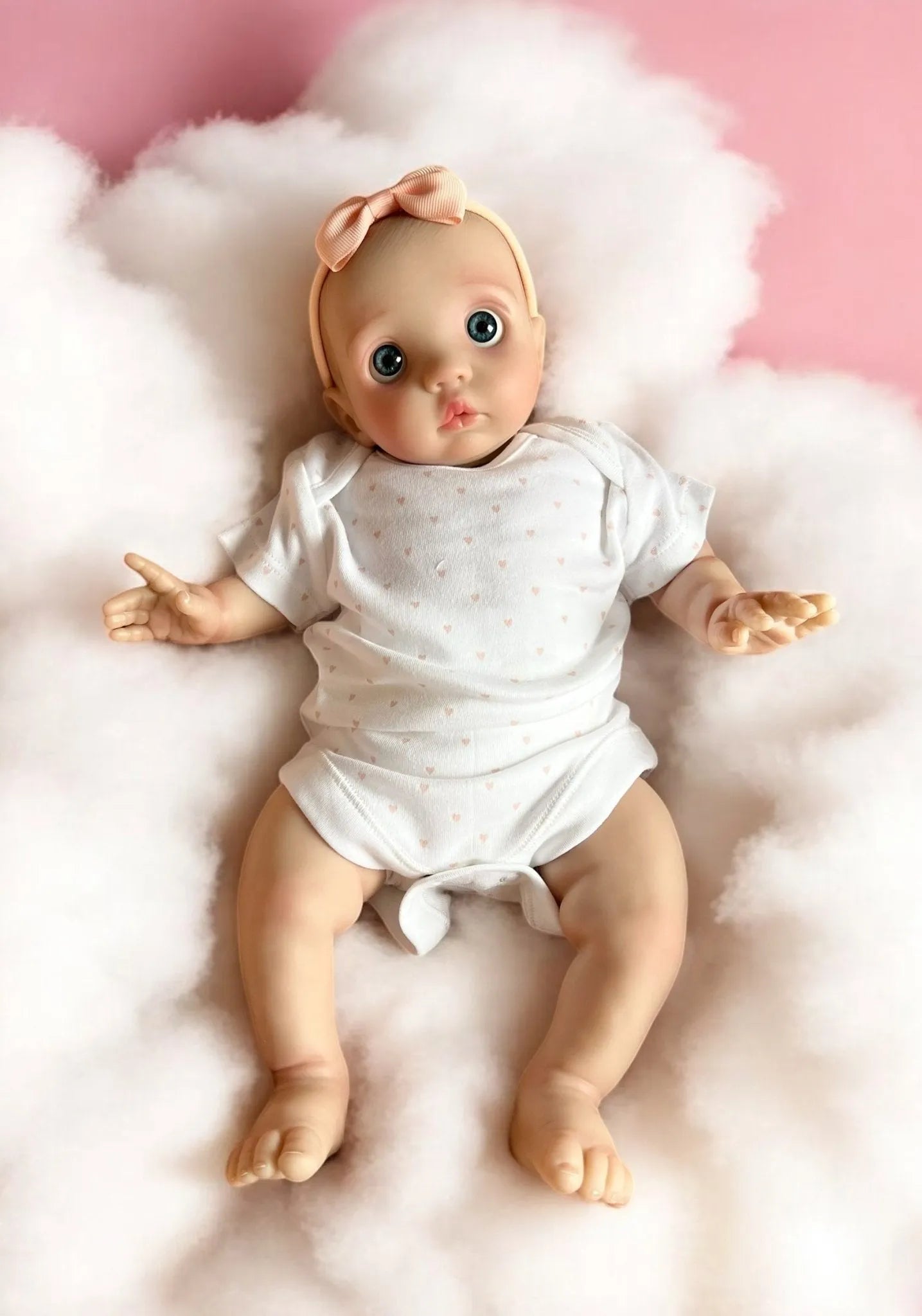 Pearl – Open-Eyed Pixie Reborn Doll | Enchantingly Realistic Fairy Baby Girl – Crafted with Care in the UK