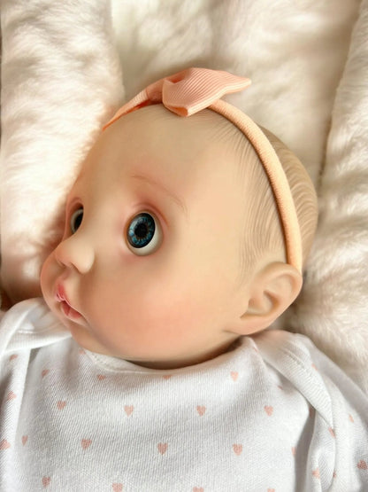 Pearl – Open-Eyed Pixie Reborn Doll | Enchantingly Realistic Fairy Baby Girl – Crafted with Care in the UK
