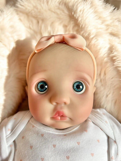 Pearl – Open-Eyed Pixie Reborn Doll | Enchantingly Realistic Fairy Baby Girl – Crafted with Care in the UK
