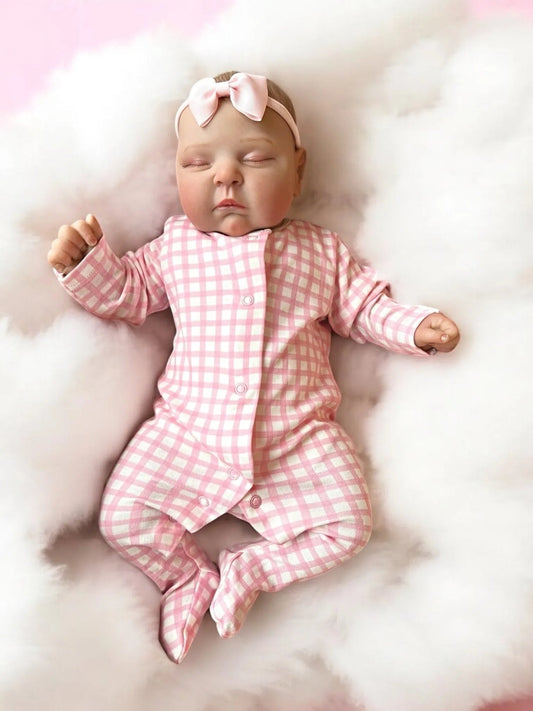 Penny – Closed Eyed Reborn Baby Doll | Realistic Newborn Girl – Crafted with Care in the UK