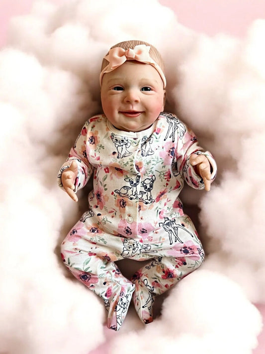 Polly – Open Eyed Reborn Baby Doll | Realistic Newborn Girl – Crafted with Care in the UK