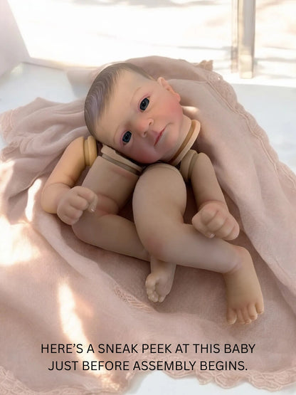 Primrose – Open Eyed Reborn Baby Doll | Realistic Newborn Girl – Crafted with Care in the UK